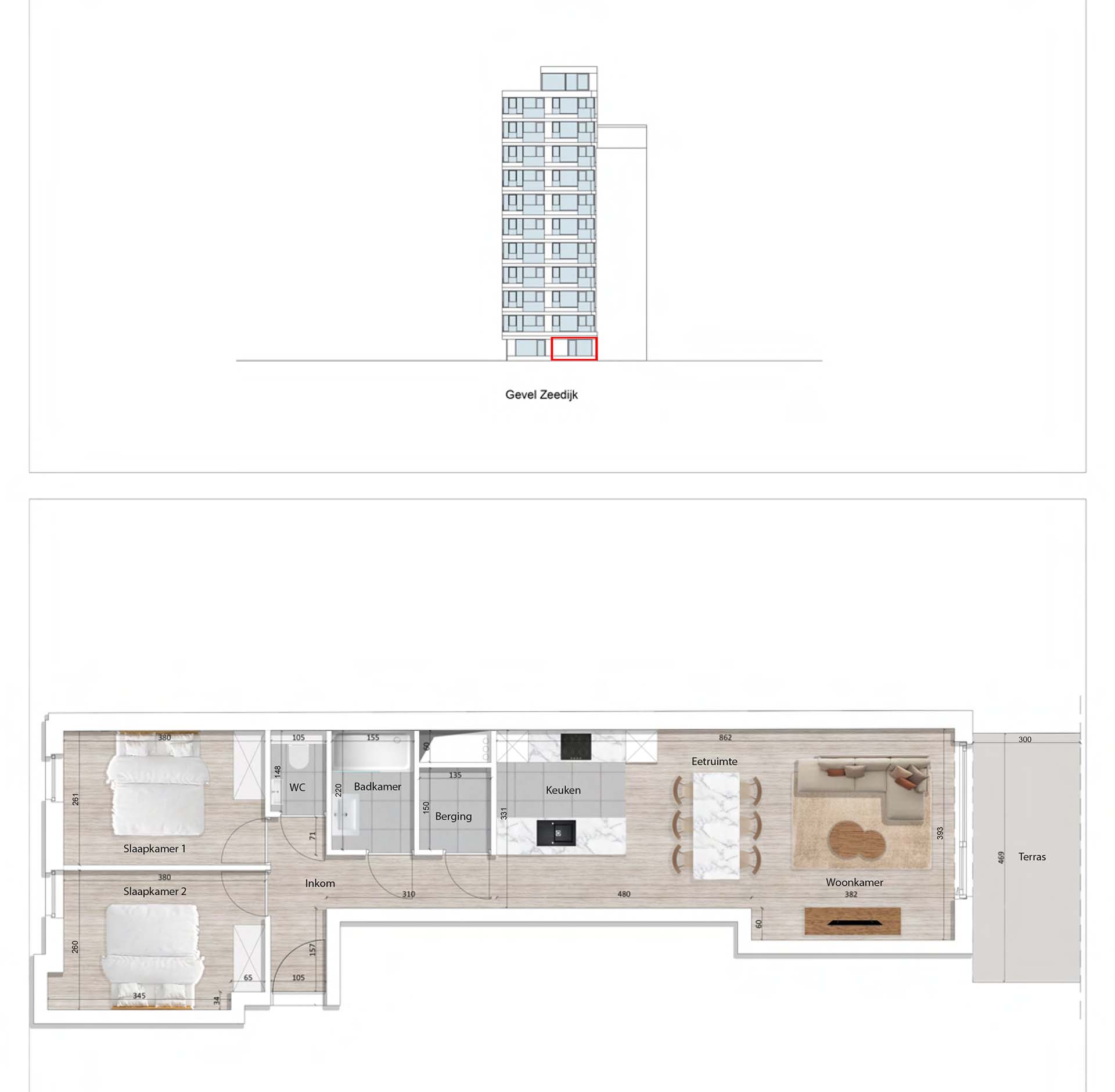 Residentie <br/> Pier - image appartement-te-koop-blankenberge-residentie-pier-plan-0002-1 on https://hoprom.be