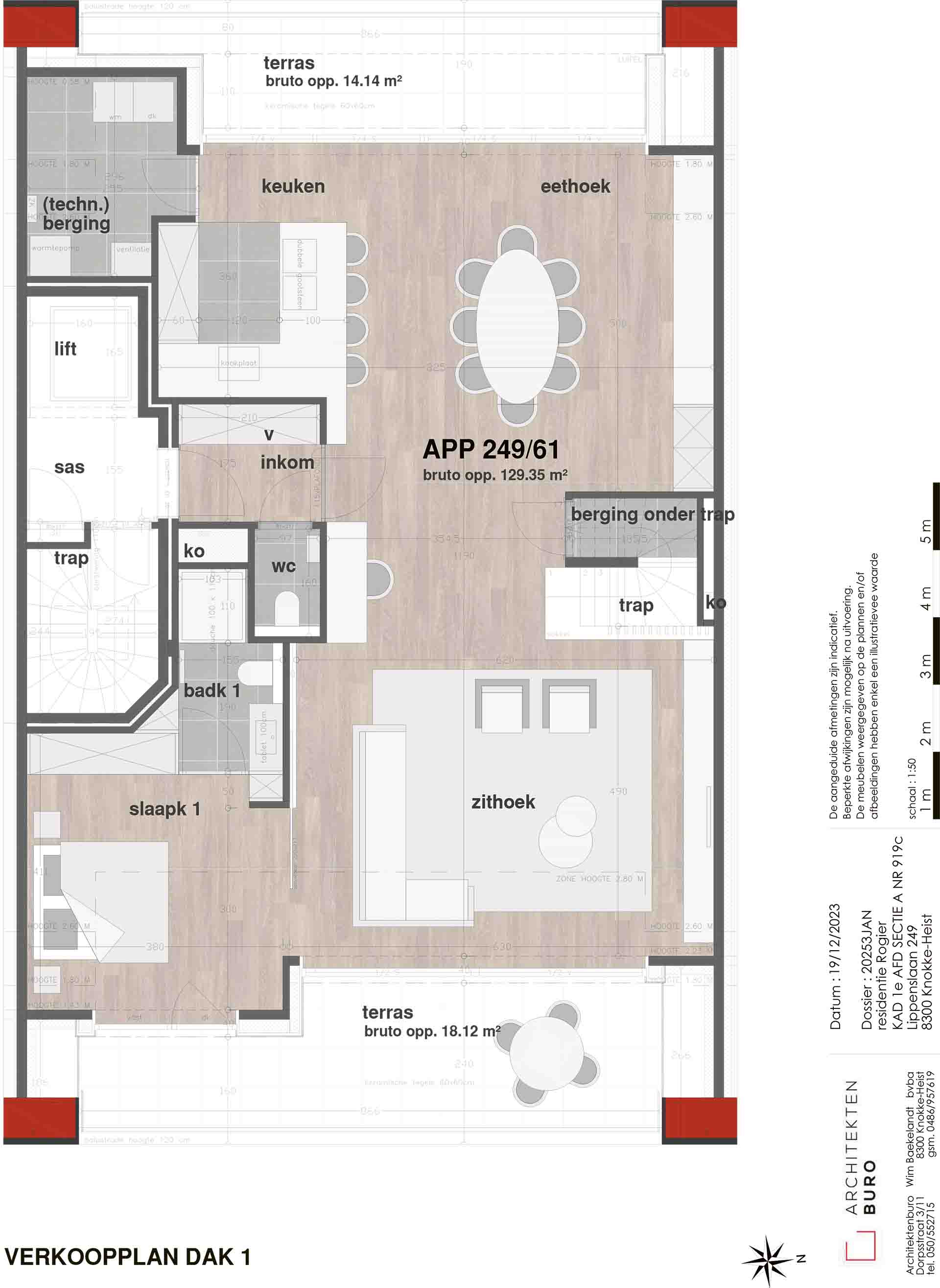 Residentie <br/> Rogier - image appartement-te-koop-knokke-residentie-rogier-plan-verdieping-6 on https://hoprom.be